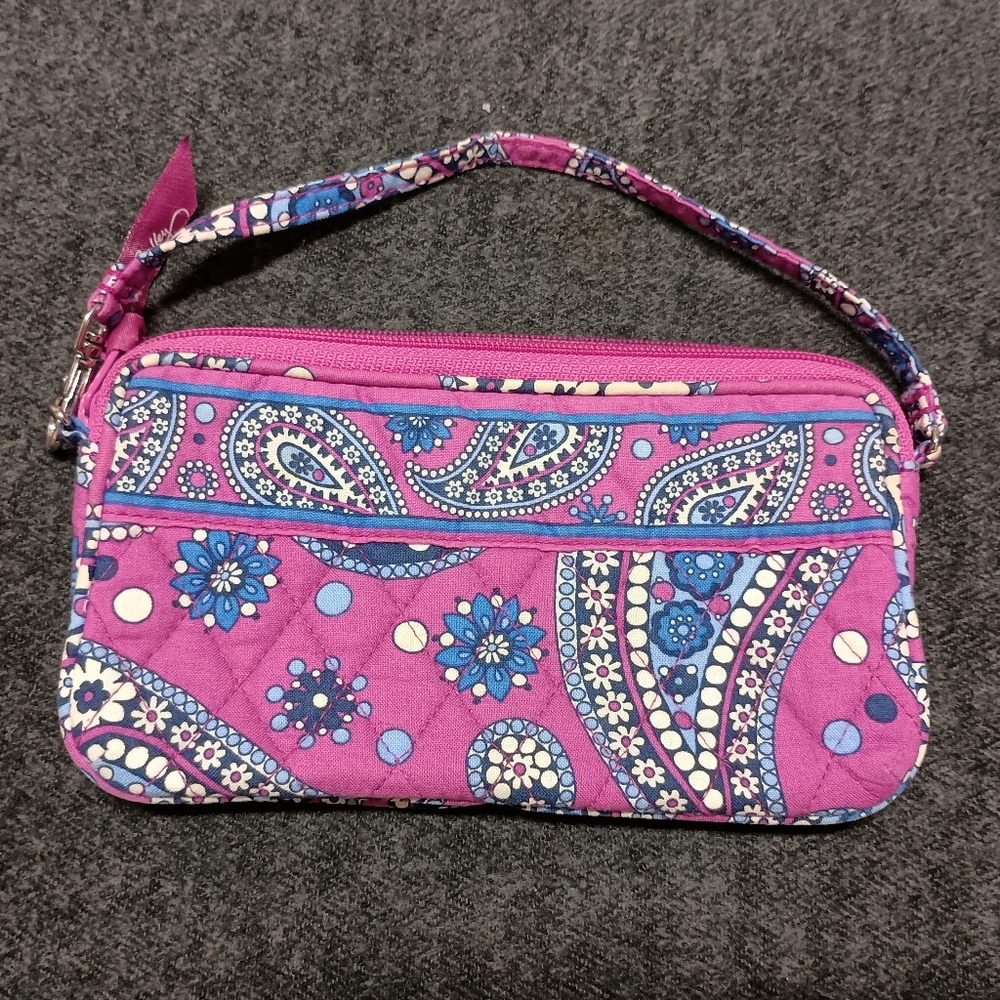 Vera Bradley Boysenberry Convertible Wristlet